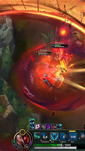 사한 우잘이 판테온을 만나다 #leagueoflegends #lol #gaming #games