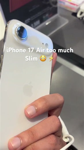 iPhone 17 Air too much slim and classy #apple #iPhone #iphone17air #iphone17 #viral #shorts