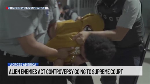 Alien Enemies Act controversy going to Supreme Court