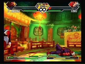 Capcom VS SNK 2 Shin Akuma Arcade Playthrough