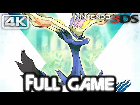 POKÉMON X Gameplay Walkthrough FULL GAME (4K 60FPS) No Commentary