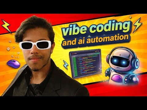 Vibe coding live | Study with me + Ai automation build session