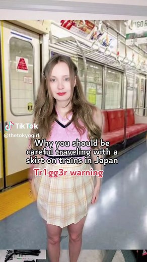 Be Safe on Japanese Trains: Tips for Women in Mini Skirts