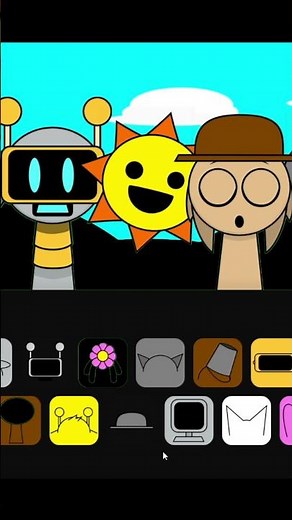 Sprunki Best Combo Mr.Sun, Tunner, Fun Bot | Simon, Clukr, #incredibox #sprunki #sprunkiincredibox