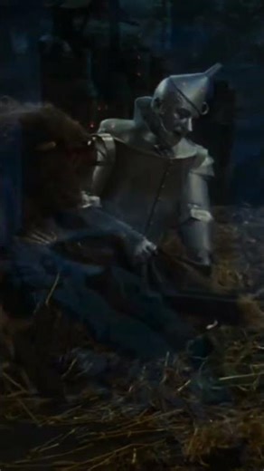 The Wizard of Oz - flying monkeys attack.