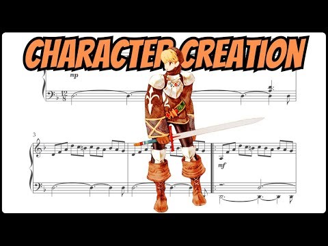 Final Fantasy Tactics - Character Creation (Piano Arrangement + Sheets)