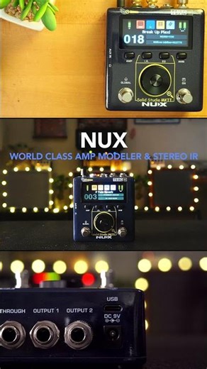 NUX Solid Studio MKII Preamp / Power Amp Simulator & IR Loader #guitaramp #amp #amps #amplifier
