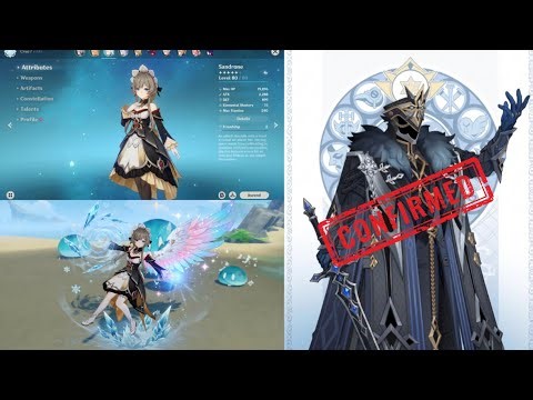 SANDRONE GAMEPLAY SKILLS & CAPITANO, PANTALONE NEW MORE UPDATE! | GENSHIN IMPACT