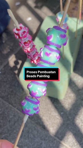 Proses Pembuatan Beads Painting