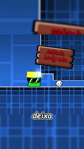 Entering a Cave in Geometry Dash! #geometrydash #gd #games #shorts