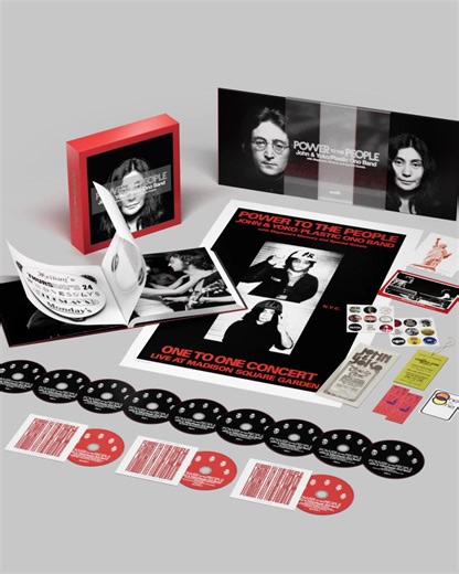 8.9K views · 1.7K reactions | POWER TO THE PEOPLE Preorder the Deluxe Box Set: 9CD + 3 Blu-Ray + Book. Live at The One To One Concert NYC, 30 Aug 1972. 31 Live + 92 Bonus Tracks. | John Lennon | Facebook
