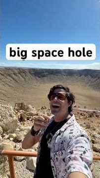 worlds largest meteor crater ☄️