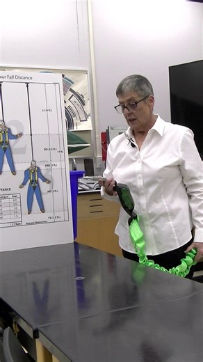 “Go to work and come out the same way you went in.” Process Technology Instructor Tina Lindley talks with students about fall protection and why safety matters most. In this program, students learn the skills to work smart and come home safe. | Lincoln Trail College