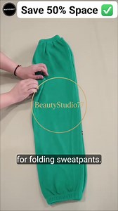 4.8K views · 147 reactions | Watch this viral 5-second folding hack for sweatpants. It saves massive space and keeps them wrinkle-free. Perfect for small closets and travel! ✈️ #reelsfacebook #sweatpants #foldinghacks #closetorganization #spaceSaving #lifehacks #homeorganization #foldingclothes #usa #fyp #BeautyStudio77 Vinod Kumar | Vinod Kumar | Facebook