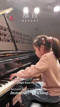 Olivia Li: Chopin Etude in G-sharp Minor, op. 25, no. 6