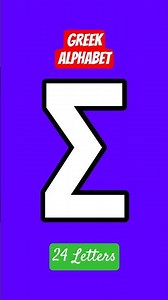 Greek Alphabet / Το Ελληνικό Αλφάβητο 🇬🇷 #shorts #greek #letter