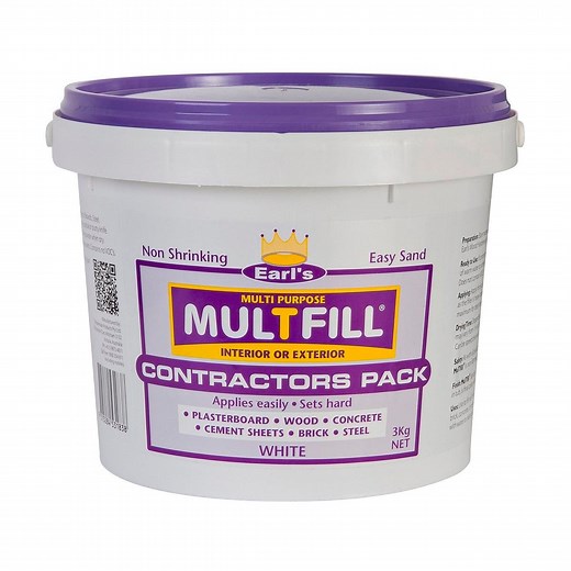 Earl's 3kg White MulTfill Ready To Use Filler