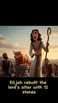 Elijah and The Prophet of Baals #animation #anime #bible #bibleanimation #biblestories #cartoon