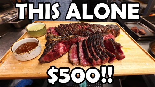 My crazy $1000 steakhouse lunch in Los Angeles!
