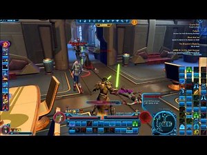 SWTOR Jedi Sentinel Level 51 Twin Lightsaber Throw