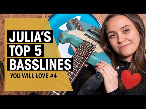 Top 5 Basslines | Julia Hofer | Thomann