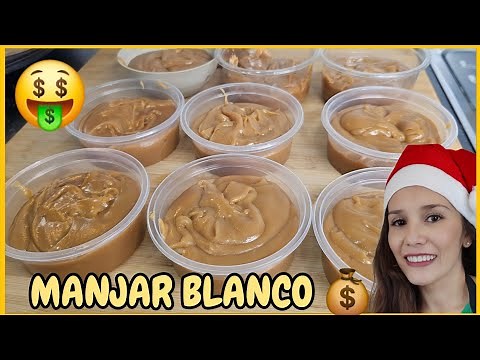 How to prepare Colombian MANJAR BLANCO 🇨🇴 RECIPE for ENTREPRENEURS