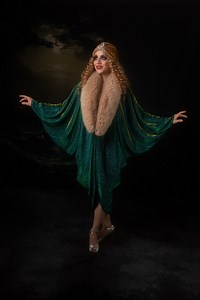 Aristocratic Turquoise Teal 1920s Faux Fur Gown Color Hollywood Style Great Gatsby Burlesque Flapper Cocoon Coat - Etsy