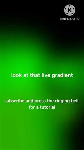 live gradient in kinemaster #kinemaster #gradient