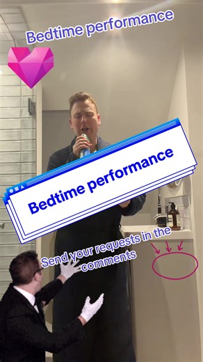 Bedtime performance 🎭 #bedtime