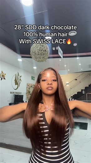 I would die for this buss down😭❤️🔥🔥🔥🔥 #bussdown #chocolate #straightwig #viral #fyp