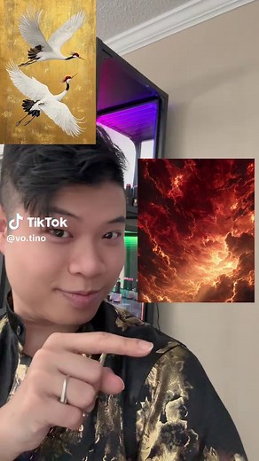 Sunset Crane Nail Art Tutorial | Tino Vo Art Gel