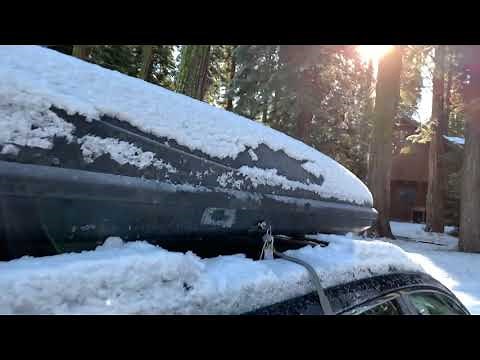 Frozen lock on Thule Roof Box