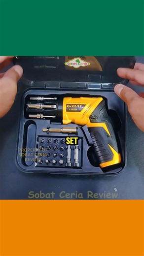 A screwdriver that will make our work faster