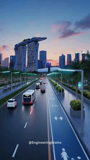 Singapore is transforming ordinary streetlights into powerful smart-city infrastructure—quietly making cities safer, cleaner, and more connected. • Each smart lamp post integrates CCTV surveillance for public safety • Built-in Wi-Fi hotspots provide public internet access • Emergency buttons allow citizens to instantly alert authorities • Air-quality sensors continuously monitor pollution levels • Some units include traffic and pedestrian analytics • One smart pole replaces five separate urban d