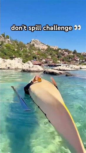 Don’t Spill Challenge! 😂