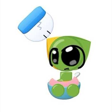 talking care of green emoji cat #emojicat #emojicatbaby