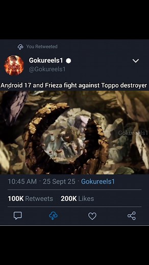 17K views · 646 reactions | Android 17 and Frieza fight against Toppo destroyer | Gokureels1 | Facebook