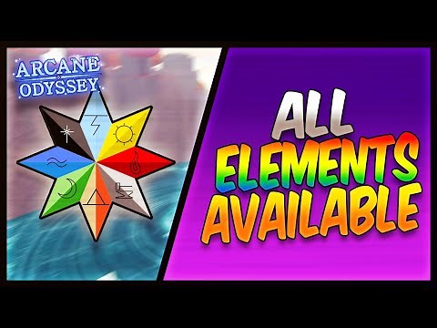 "ALL ELEMENTS EXPLAINED!" | Arcane Odyssey