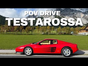 POV Drive: Ferrari Testarossa on Austria’s Perfect Mountain Road (Filzmoos → Ramsau)
