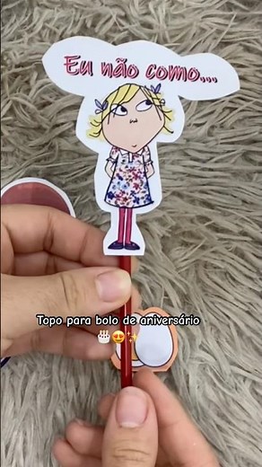 Charlie and Lola Theme | Birthday Cake Topper | I Don't Eat…