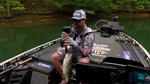 “PERSISTENCE IS KEY” 🔑 - Drew Cook Who else watched Drew Cook win the hour-long standoff with this 4 pounder on #BassLIVE? #bassmaster #bass #basselite #bassfishing #visitandersonsc | Bassmaster