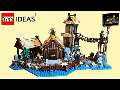 LEGO Ideas Viking Village (21343) - Epic Speed Build & Review