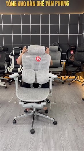 ghế công thái học Xpanse T9 ghế gaming đệm lưng kép 4 lò xo, lưới du pont ghế xoay văn phòng ghế làm việc