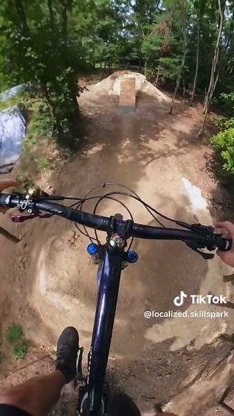 We got wood. New MTB jump line in the skills park! wood ramps built by pathfinder trails 🔥 they hit so buttery smooth 😮‍💨 #mtb #fyp #bikepark #ridemn #fullsendsonly #mountainbiking #minnesota #minnesotamtb