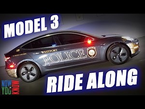 Tesla Police Car Ride Along! | In Depth