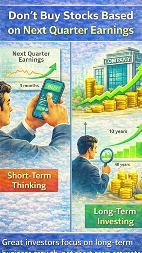 understand short term vs long term #economy