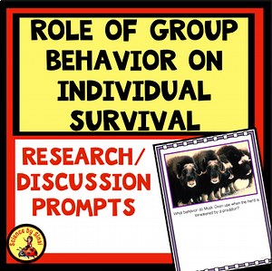 ROLE OF ANIMAL GROUP BEHAVIOR ON INDIVIDUAL SURVIVAL Discussion/Research HS-LS2
