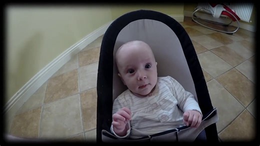 My 3 Month Old Baby Singing For the First Time | Dog and baby compilation