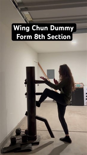 Wing Chun Dummy Form: 8th Section January 2026 #martialarts #wingchun