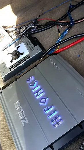 Hifonics zeus amplifiers..